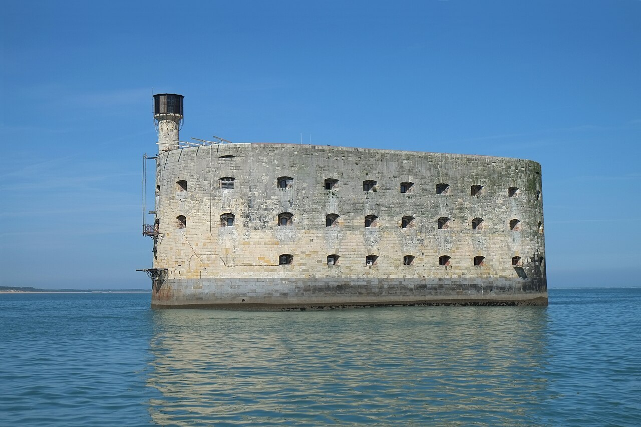Fort Boyard en mer, île d'Aix