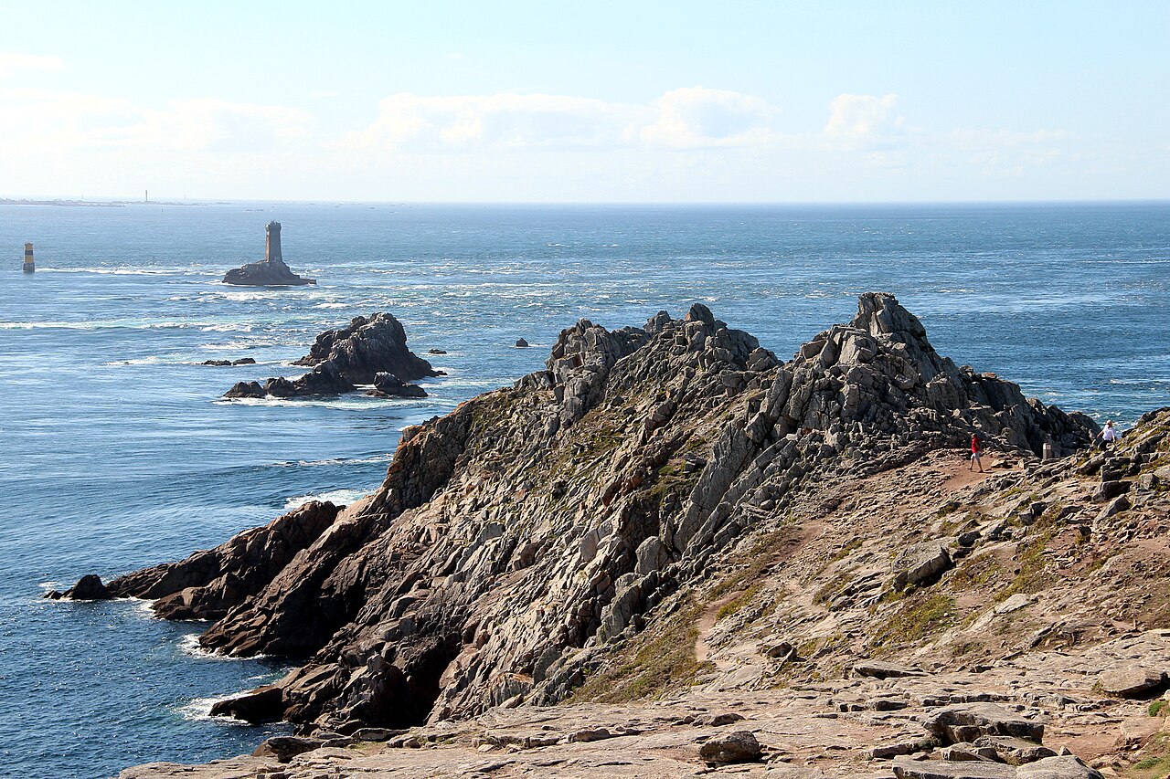 Pointe du Raz, rochers et phare